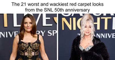 Emma Stone’s Popcorn Dress, Cher’s Crazy Hair, And More Disappointing Looks From The SNL Special