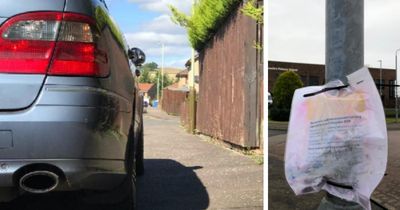 Pavement parking vigilante takes action as drivers ignore new law