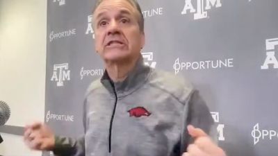 John Calipari Goes on Angry Rant Following Arkansas Loss to Texas A&M