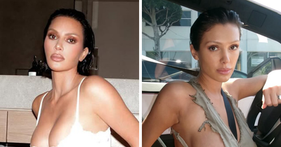 Kim Kardashian Resembles Bianca Censori In New Lingerie Pics As Kanye Divorce Rumors Swirl