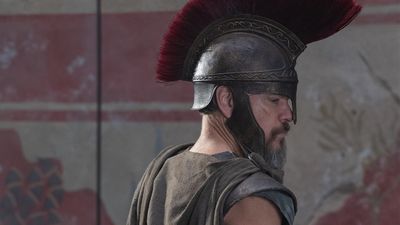 The first look at Christopher Nolan's The Odyssey shows Matt Damon ready for battle