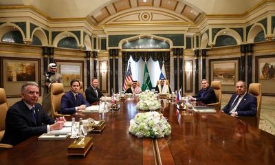 First Thing: Russian and US officials meet in Riyadh – without Ukrainians