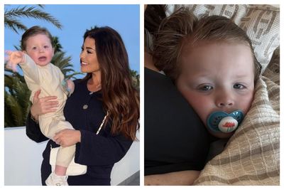 Towie star's 'limp and lifeless' toddler son rushed to hospital in 'terrifying' health scare