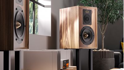 Wharfedale's stunning luxury speakers sit on British steel