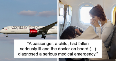 Passengers Upset After Plane Makes Emergency Landing Due To “Serious Medical” Crisis On Board