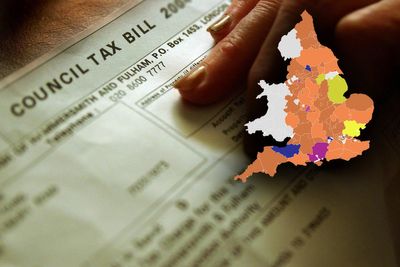 Council tax map: Find out how much your tax will rise as nine in 10 areas face maximum increase