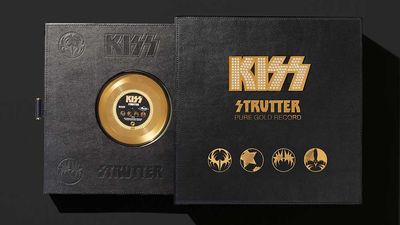 Kiss may have retired, but you can now buy a 24-karat gold edition of Strutter for just $50,000