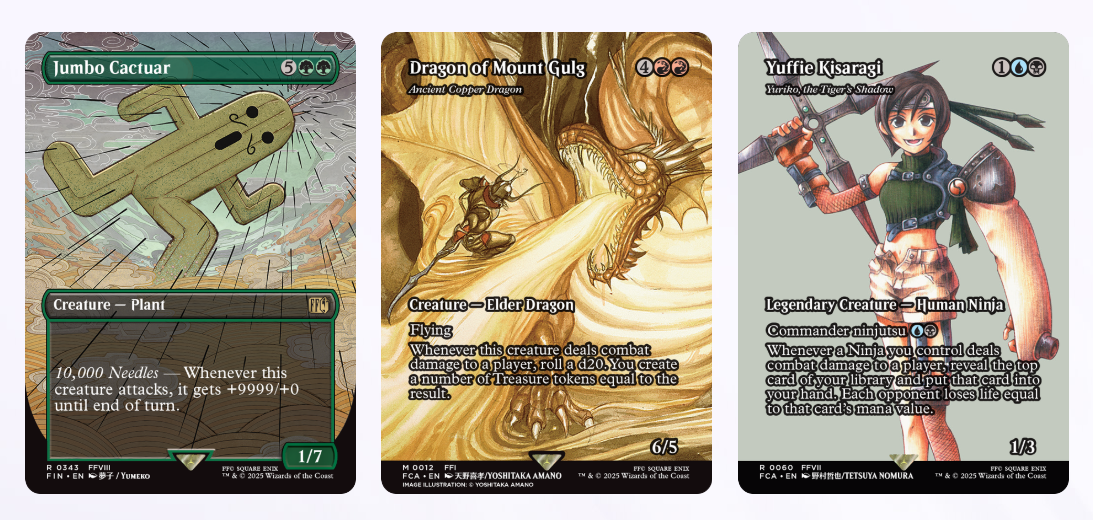 Jumbo Cactuar: MTG's Final Fantasy Crossover Drops Jumbo Cactuar: MTG's Final Fantasy Crossover Drops