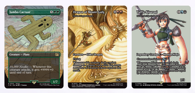 Jumbo Cactuar: MTG's Final Fantasy Crossover Drops Insane 10,000-Damage Card and It's Standard-Legal