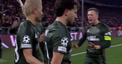 McGregor proves Celtic captain credentials in unseen Bayern celebration footage