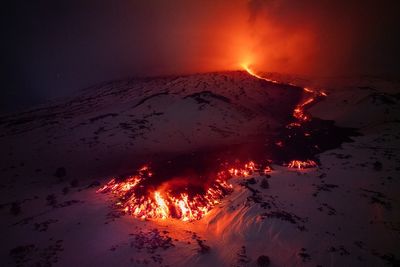 ‘Careless’ tourists swamp Mount Etna following eruption blocking rescue routes