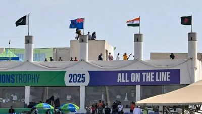 Champions Trophy: India flag spotted at Karachi Stadium after controversy