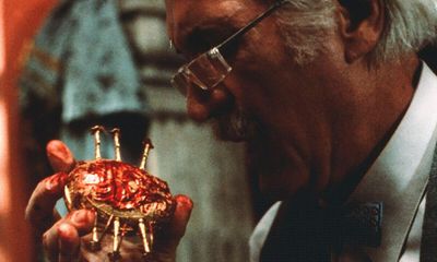 Cronos review – Guillermo del Toro’s signature wit and gore on show in 1992 debut