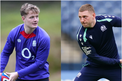 No pressure on Fin Smith to outdo Finn Russell in Calcutta Cup – Ollie Lawrence