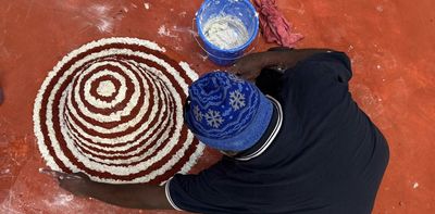 The desert among the snow: how Anmatyerr ceremony men came to create ground paintings in Switzerland