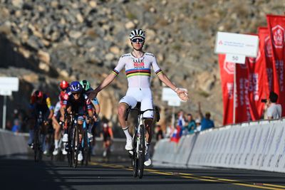 'Finally a victory' - Tadej Pogačar wins first race of 2025 with mountaintop sprint at UAE Tour