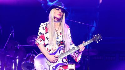 “I called Alice and said, ‘I'm in a lot of pain. I’m not too sure what's going on’”: Orianthi reveals her agony over the injury that forced her to pull out of her Alice Cooper tour return – and play Back in Black sitting down at PRS’ epic anniversary show