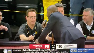 Mizzou Coach Dennis Gates Urges Students Not to Rush Court After Alabama Upset