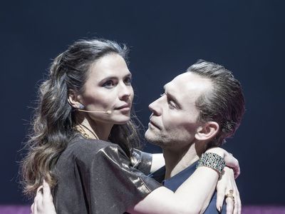 Tom Hiddleston is on winning bum-wiggling form in Much Ado About Nothing