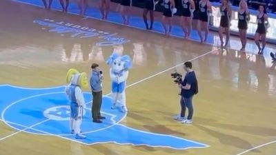 Dean Dome Crowd Goes Wild as UNC Chancellor Announces Snow Day During Game