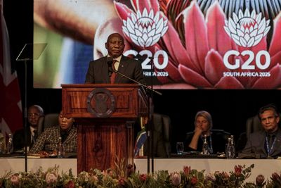 South Africa urges cooperation at G20 meeting amid tensions over Ukraine