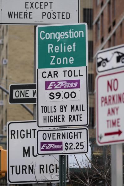 Trump Administration Halts New York City Congestion Pricing Tolls