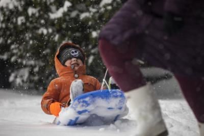 Snowy Roads Cause Hundreds Of Crashes In Virginia And Carolina