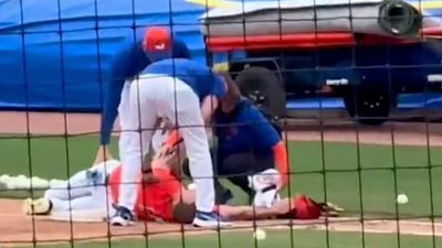 Cameras Caught Scary Moment After Pete Alonso Hit in Face by Baseball