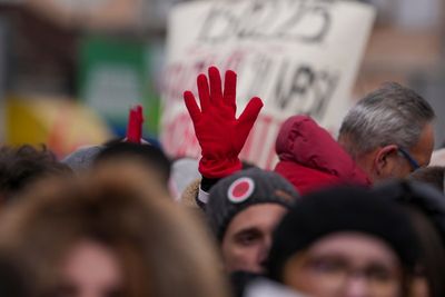 Thousands rally in Belgrade to support students' fight against corruption