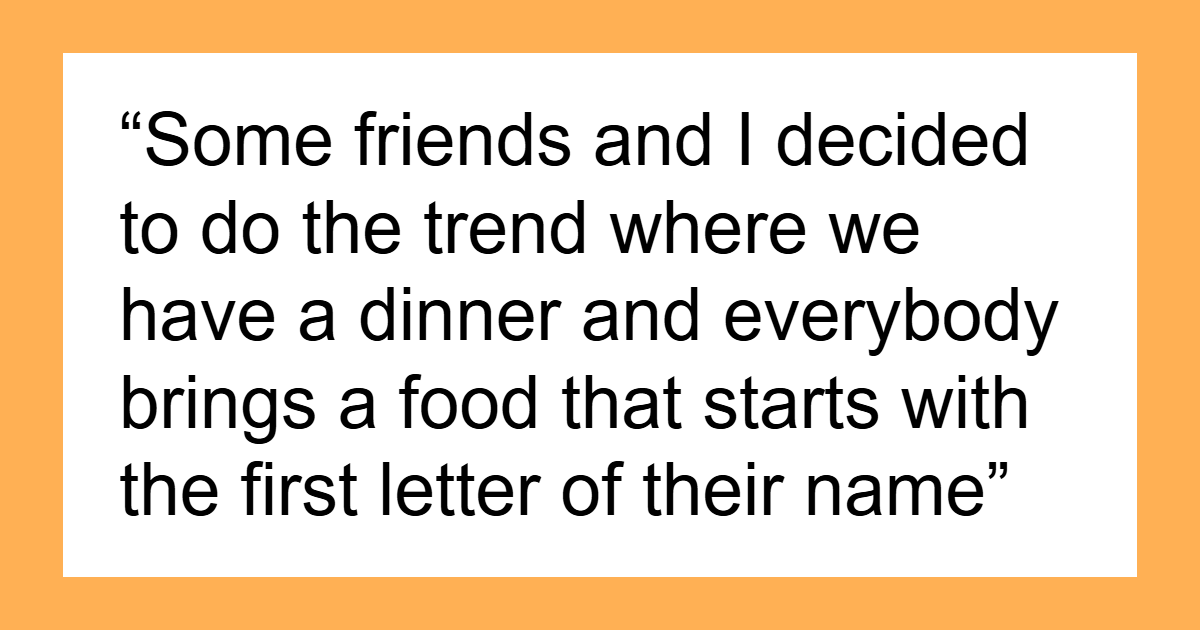 Freeloader Who Didn’t Contribute To Potluck Tries To…