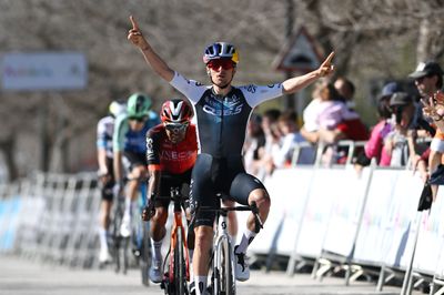 Tom Pidcock wins for a fourth time in 2025, triumphing on stage two of the the Ruta del Sol