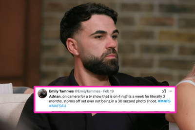 MAFS’ Adrian Araouzou Claimed Producers Told Him To Leave In Tuesday Night’s Ep