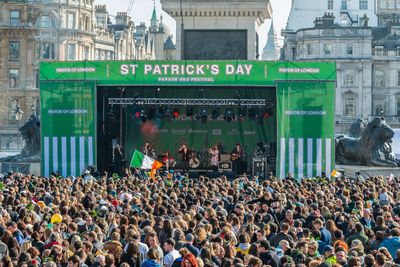 St Patrick's Day in London: everything you need to know about the parade and party in Trafalgar Square