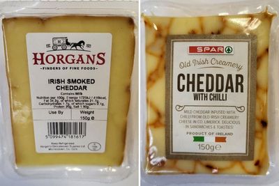 Urgent cheese warning issued for Irish cheddar sold by Tesco and Spar over deadly bacteria fears