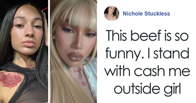 Kourtney Kardashian’s Stepdaughter Deep Into Feud With Bhad Bhabie As Rapper Reveals New Look