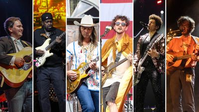 “Growing up, Kiss was always ‘Dad’s work’… I knew something was up when I moved to New York at 18, and I was seeing his face on billboards all the time”: These rockstar sons all grew up with guitar legends as fathers. Now they’re forging their own careers