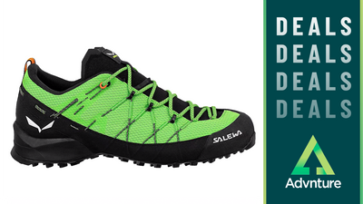 These Salewa hiking shoes combine a stable outsole, waterproof construction, and breathable lining - and they're 30% off