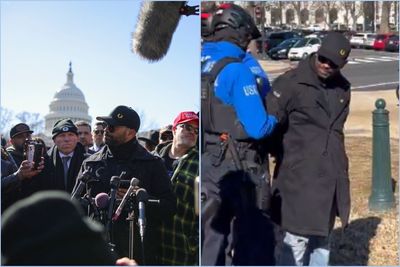 Pardoned Ex-Proud Boys Leader Arrested for Assault Outside Capitol Building He Was Accused of Trying to Storm