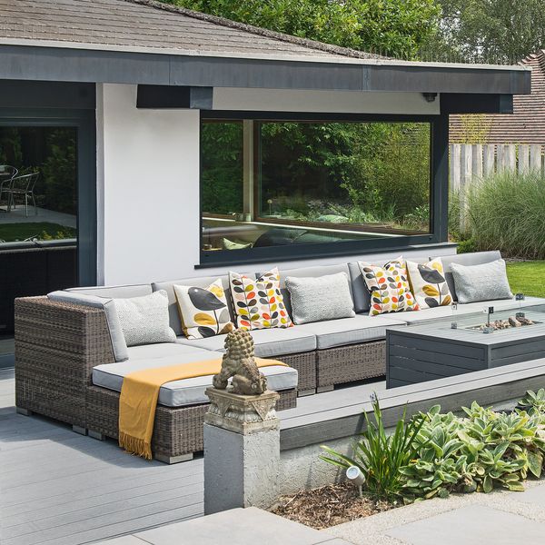 'We wanted a low-maintenance, Zen-style garden to relax in'