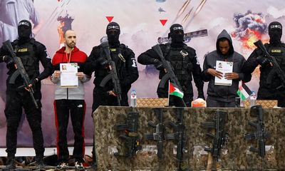 Middle East crisis: Hamas says Israel delaying prisoner release is ‘blatant violation’ of ceasefire deal – as it happened