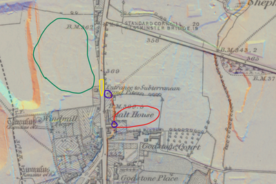 What lies beneath: Could a Victorian map hold the answers to cause of Surrey sinkhole?