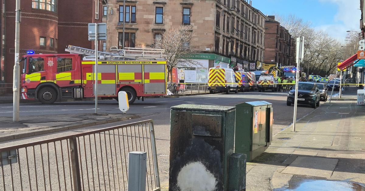 Roads closed and properties evacuated following report…