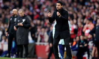 Arteta says Arsenal’s performance was below the mark needed to win the title