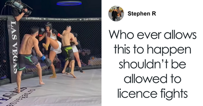 MMA Event Sparks Outrage As Two Male Fighters Face Three Untrained Women In The Cage