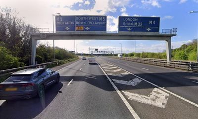 Police shut parts of M4 motorway near Bristol after human remains discovered