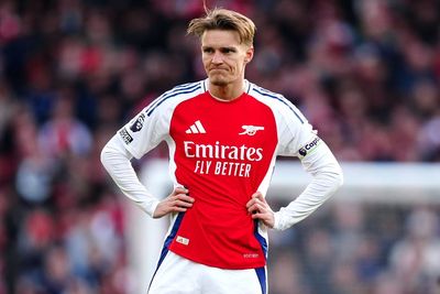 Martin Odegaard says Arsenal ‘have to keep going’ after West Ham defeat