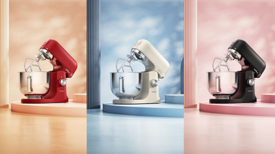 Kenwood redesigns iconic stand mixer in three new stylish colourways