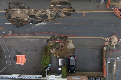 Surrey sinkhole probe delayed because area ‘not stable enough’, council says