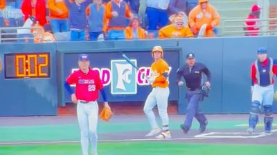 College Ump Ripped for His Move Right After Tennessee Hitter's Huge Grand Slam