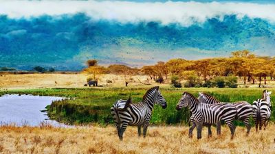 This UNESCO World Heritage Site in Africa was once a giant volcano